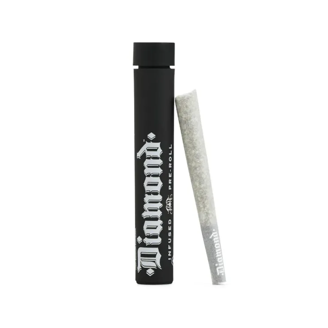 KUSH MINTS DIAMOND INFUSED PRE-ROLL 5PK 2.5G (CAM)