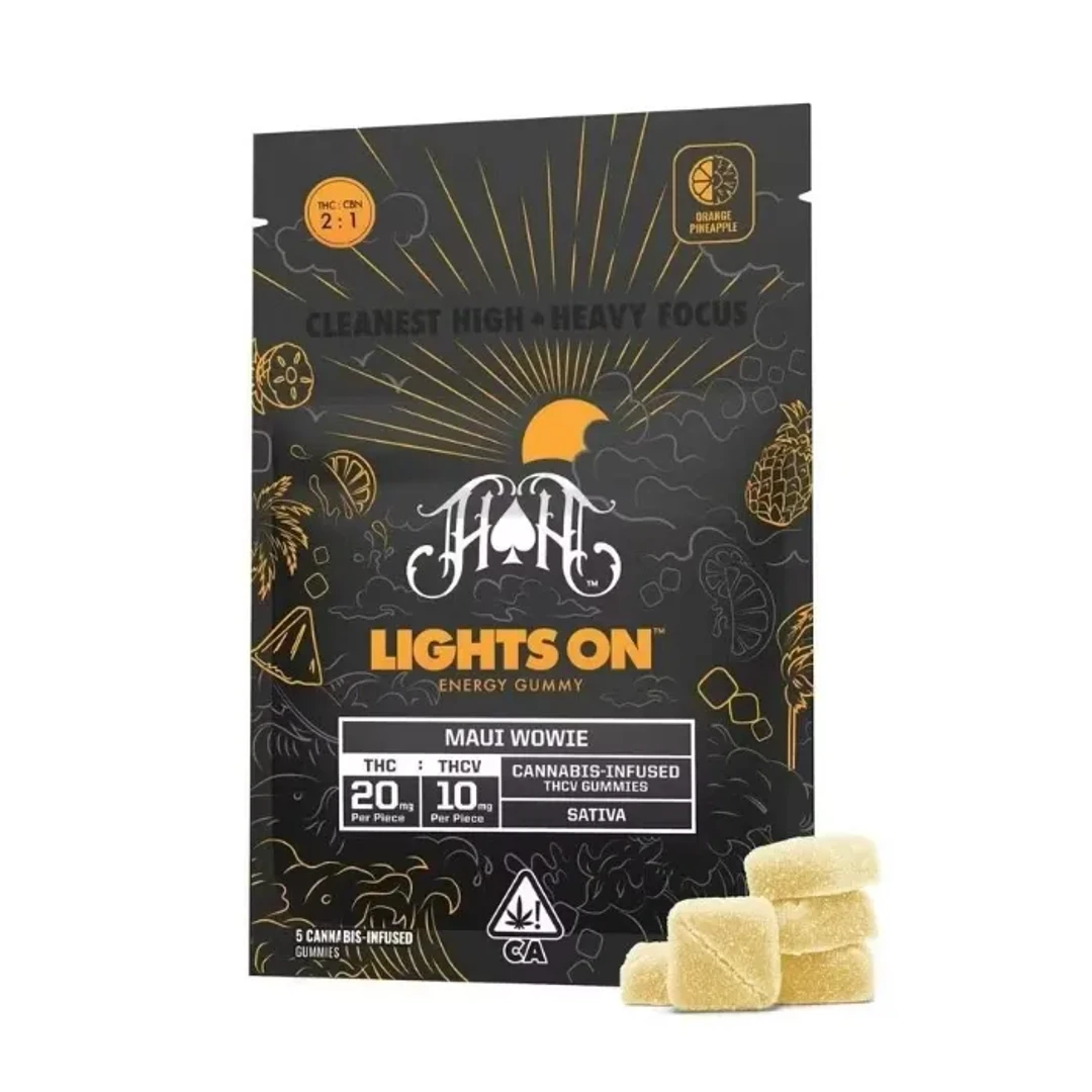 MAUI WOWIE GUMMY 2:1 THC:THCV 5 PACK 100MG