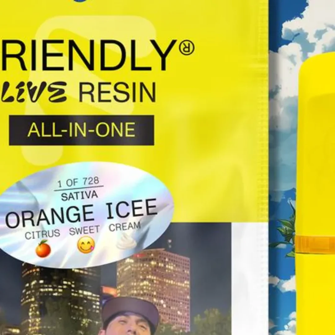 ORANGE ICEEE LIVE RESIN AIO 1000MG - 1000 MG