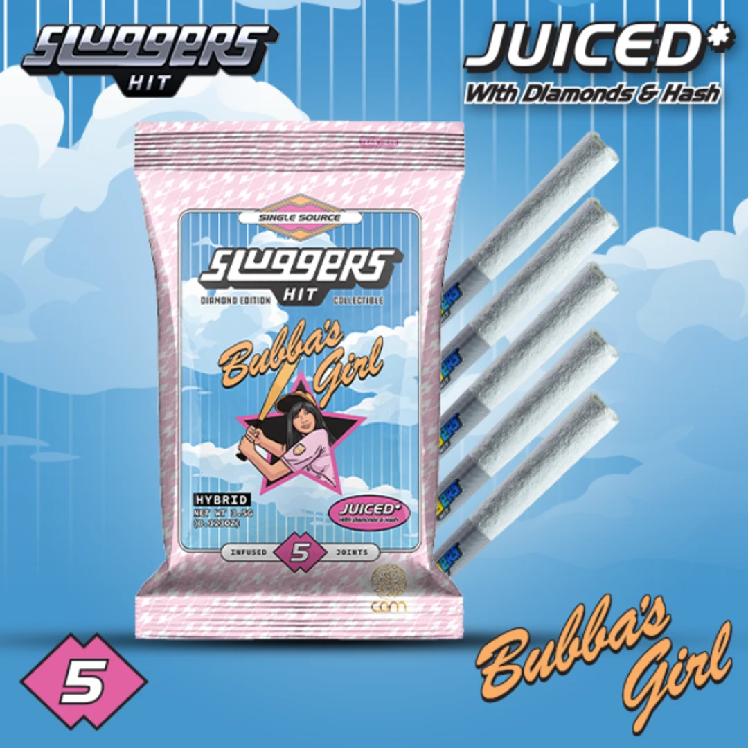 BUBBA'S GIRL INFUSED PREROLLS 5 PK 3.5G - 3.5 g