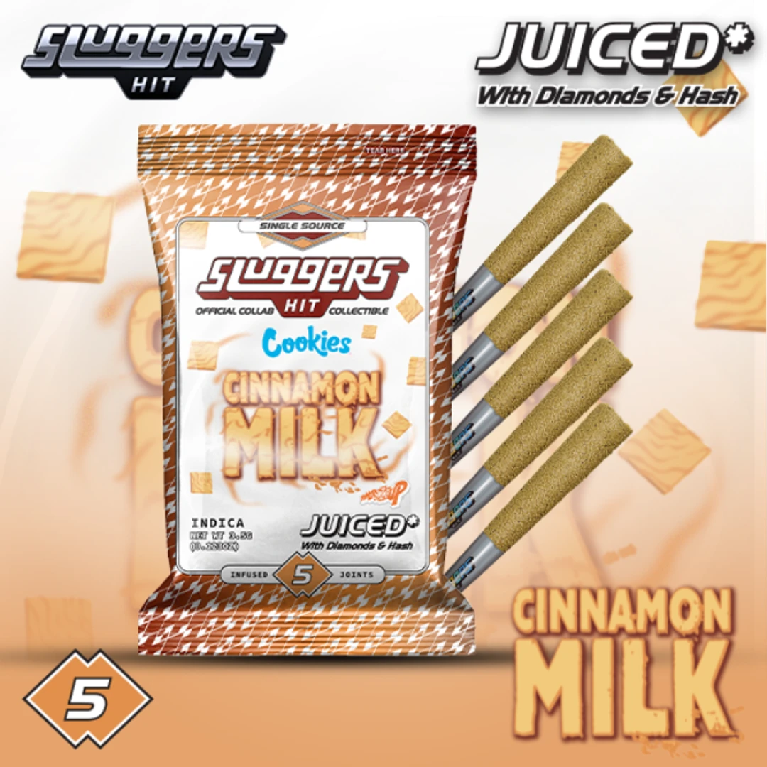 CINNAMON MILK INFUSED PRE-ROLL (COOKIES) 5 PACK 3.5G