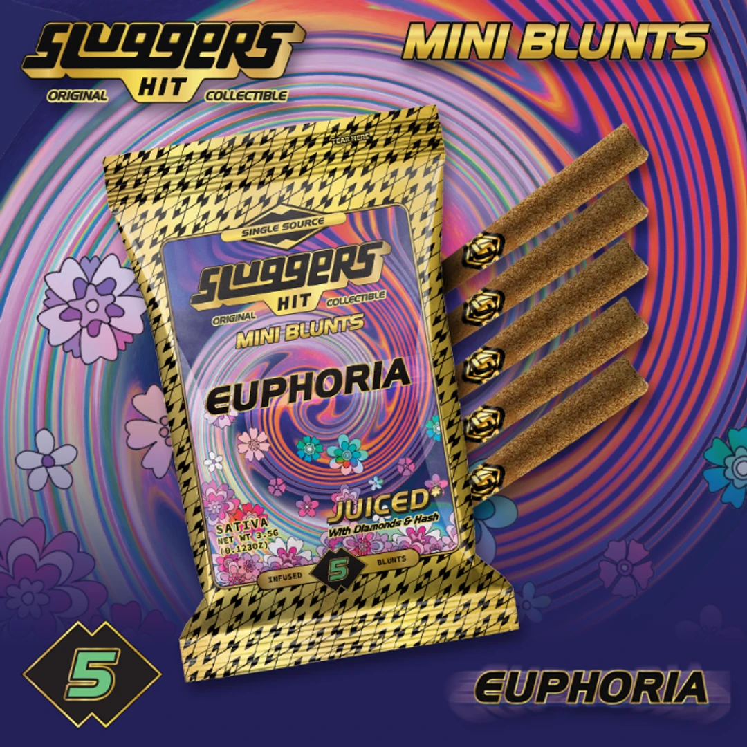 EUPHORIA MINI BLUNTS 5 PACK 3.5G