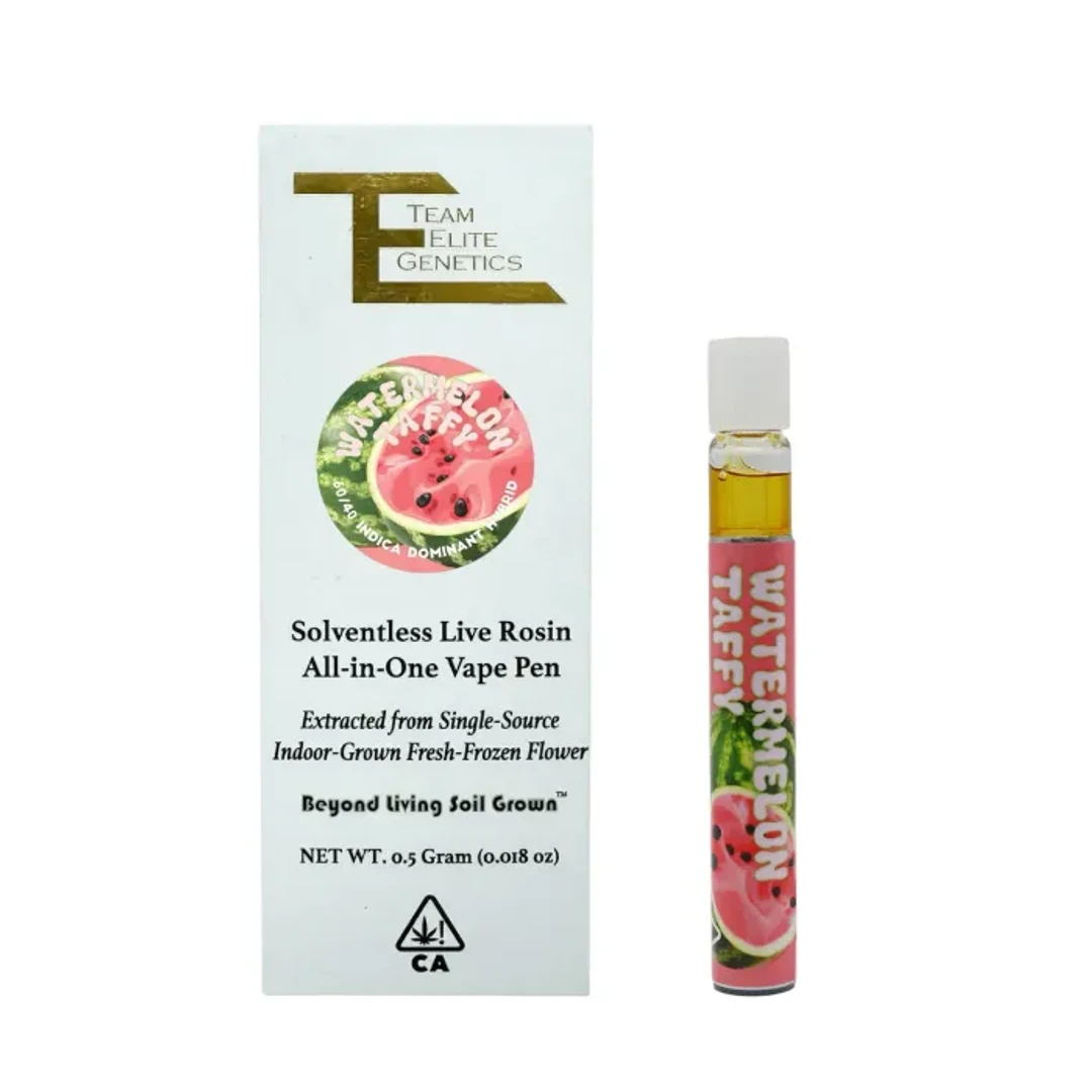 WATERMELON TAFFY LIVE ROSIN AIO 500MG - 500 MG