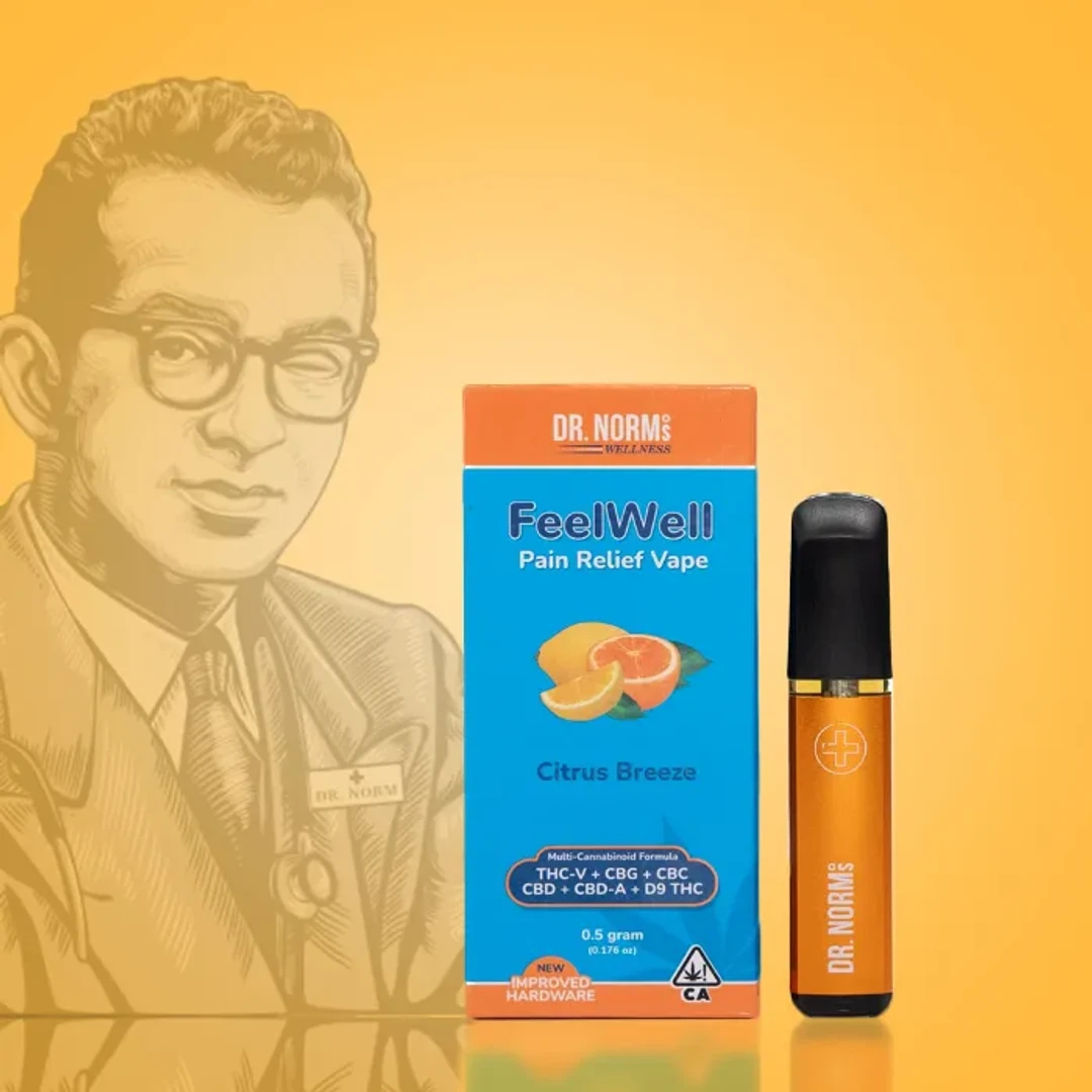 FEEL WELL CITRUS BREEZE PAIN RELIEF ALL IN ONE 500MG