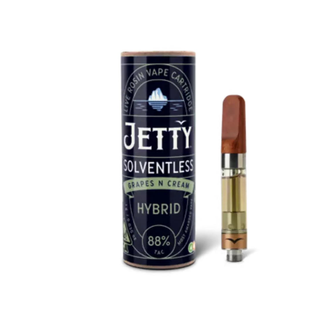 GRAPES & CREAM SOLVENTLESS CARTRIDGE 1000MG