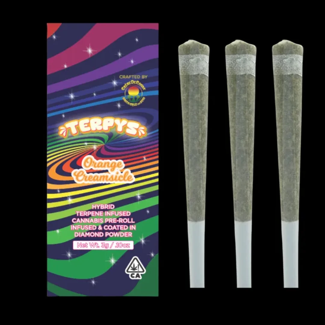 ORANGE CREAMSICLE INFUSED PREROLL 3PK 3G - 3 G - 3 PACK