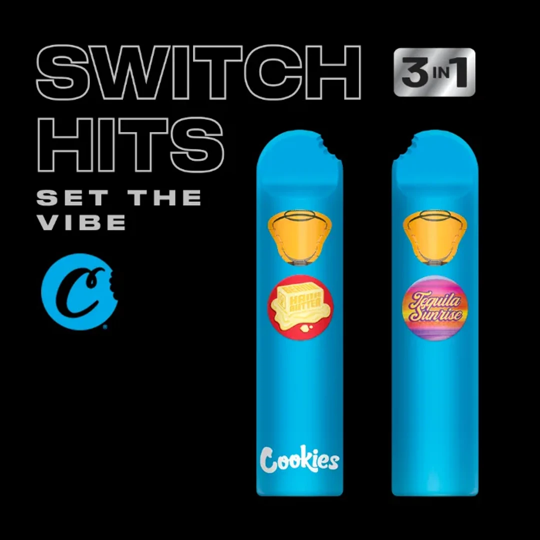 BERNIEHANA BUTTER & TEQUILA SUNRISE DUAL CHAMBER ALL IN ONE 1000MG