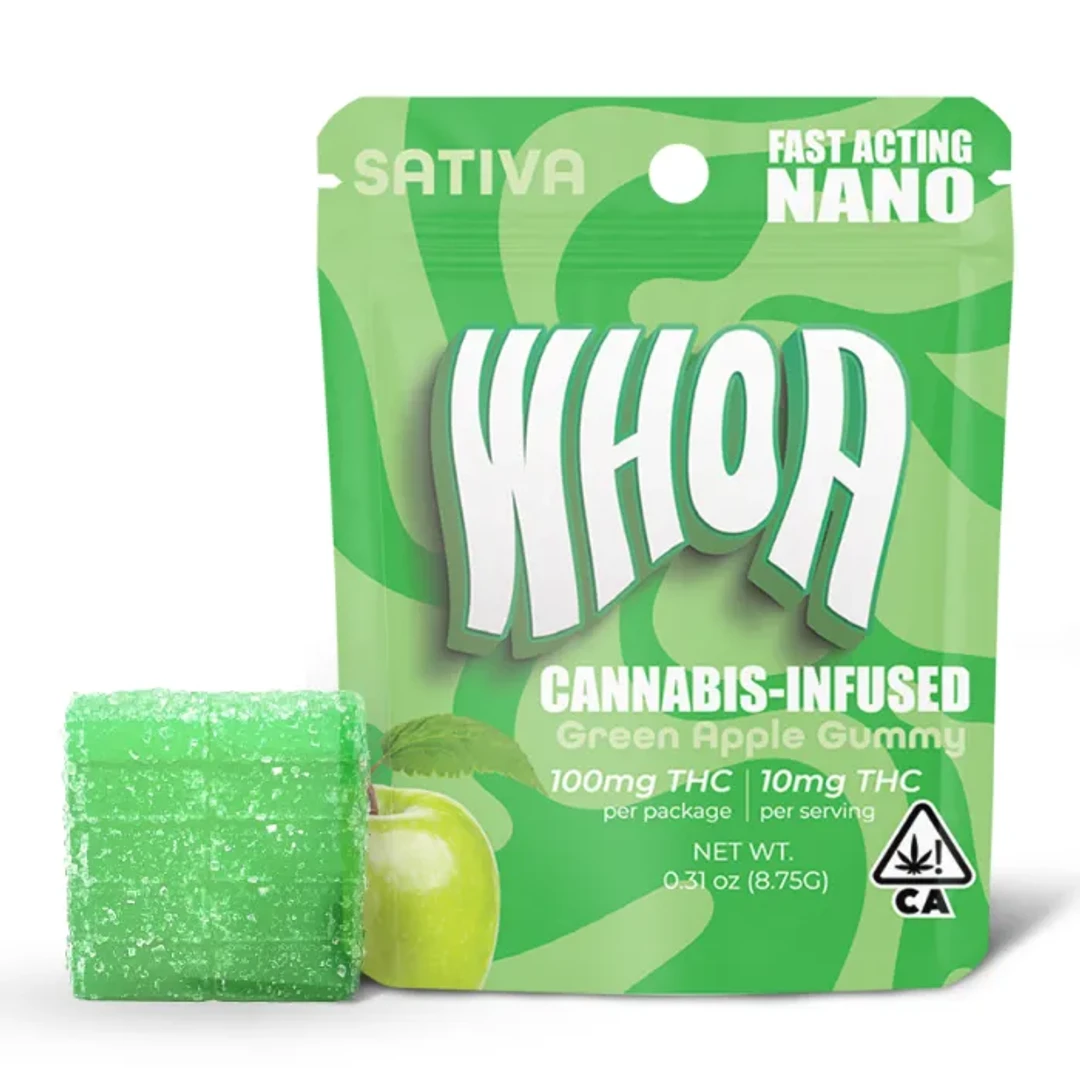 GREEN APPLE GUMMY 100MG - 100 MG