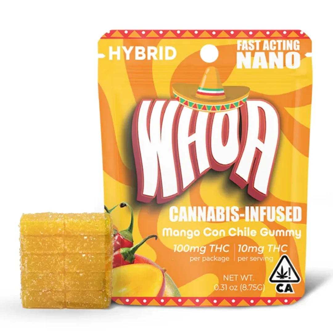WHOA - MANGO CON CHILE GUMMY 100MG