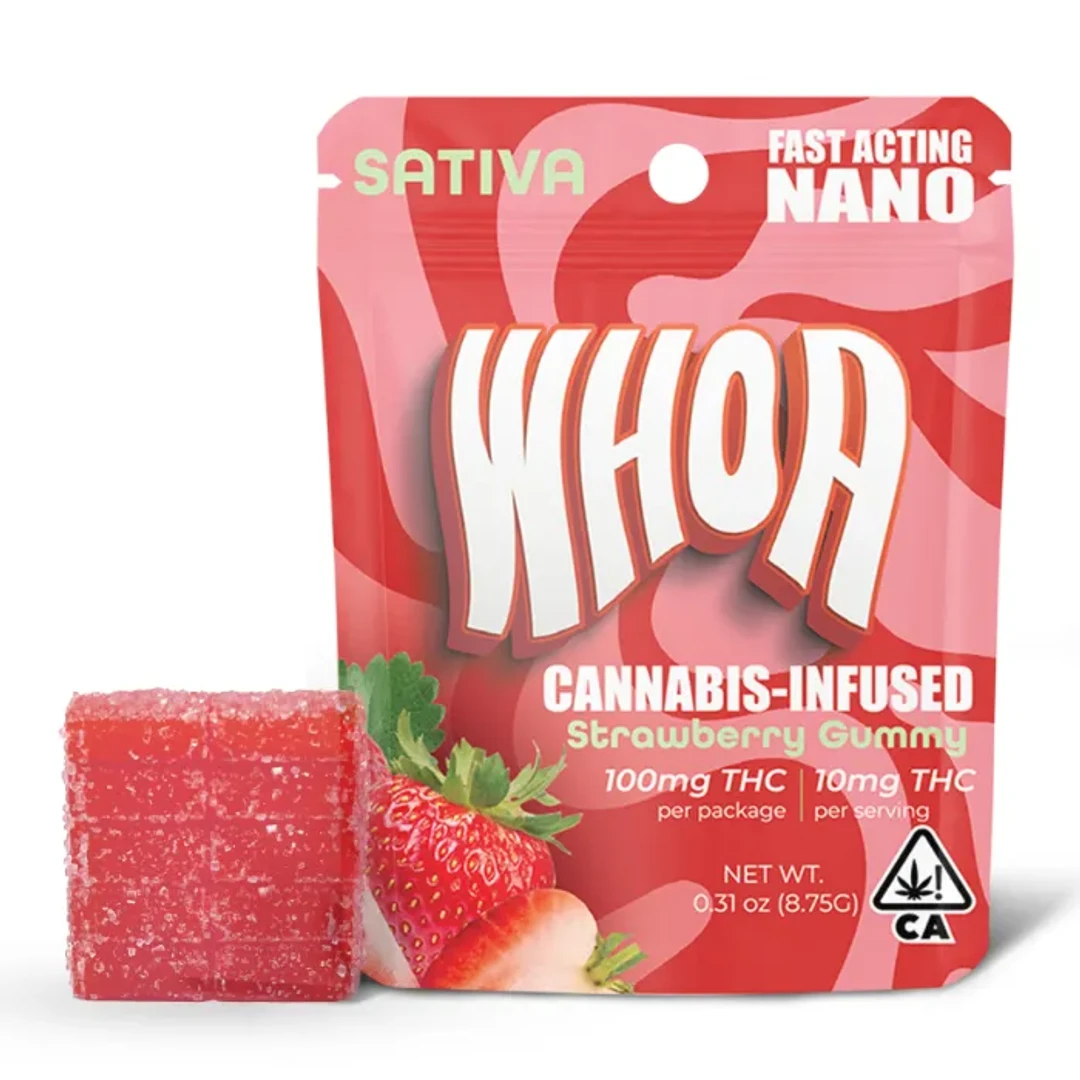 STRAWBERRY GUMMY SINGLE 100MG