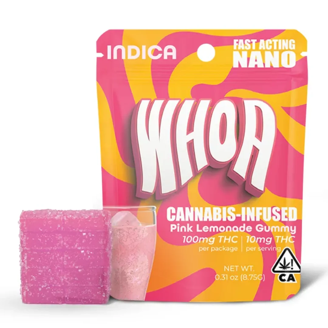 WHOA - PINK LEMONADE GUMMY 100MG