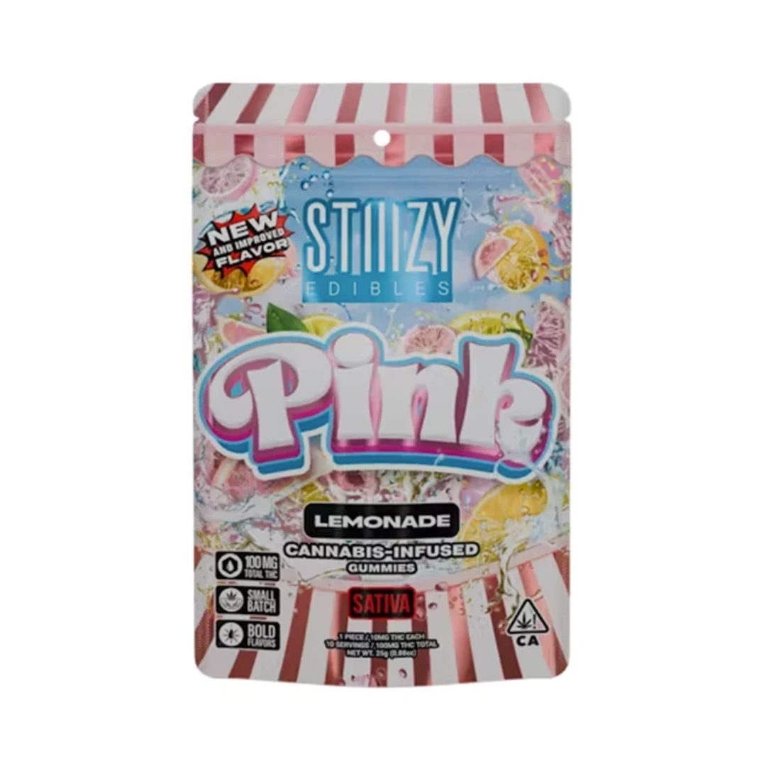 PINK LEMONADE GUMMY 10 PACK 100MG