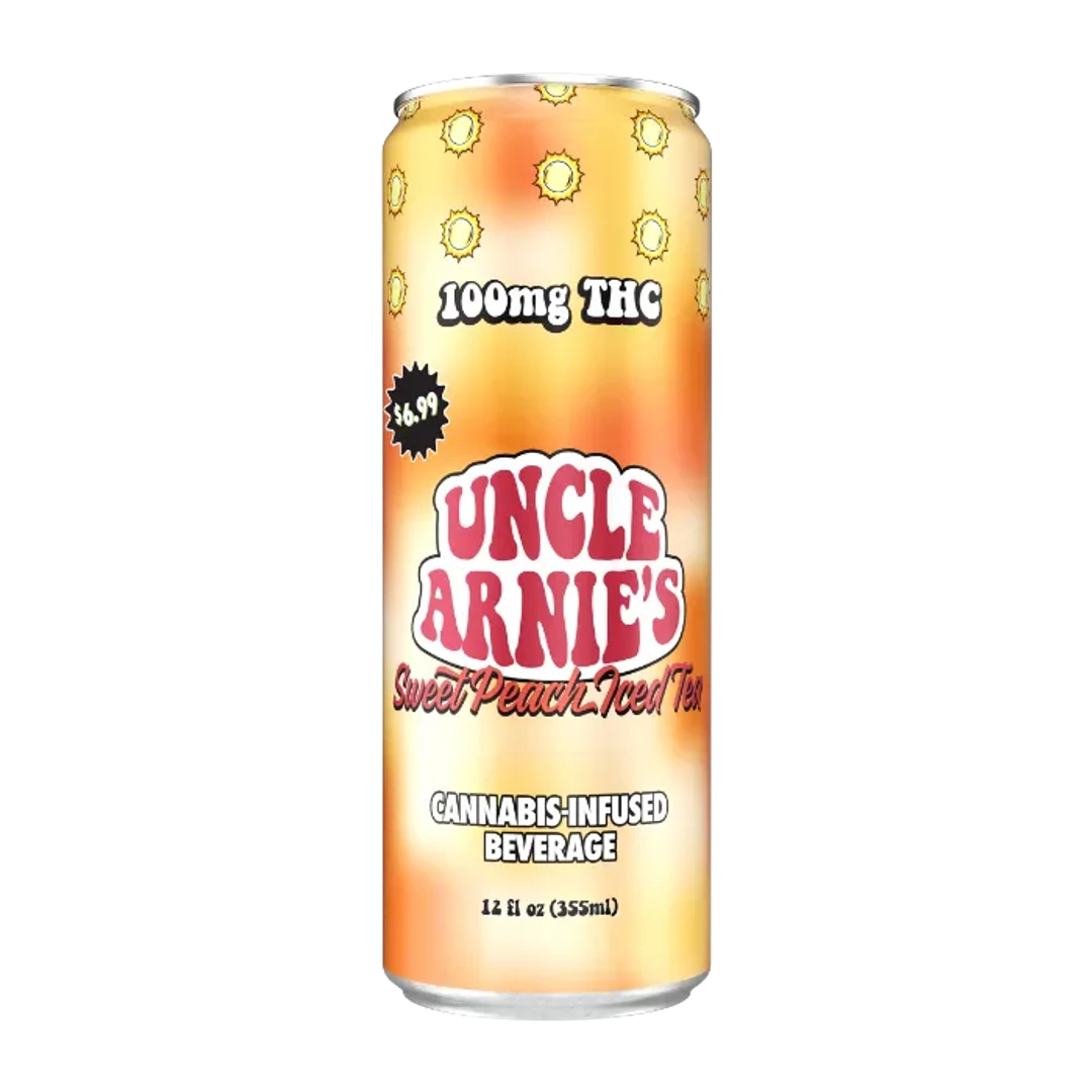 BEVERAGE 12FLOZ [100MG] SWEET PEACH ICED TEA - 100 MG product image