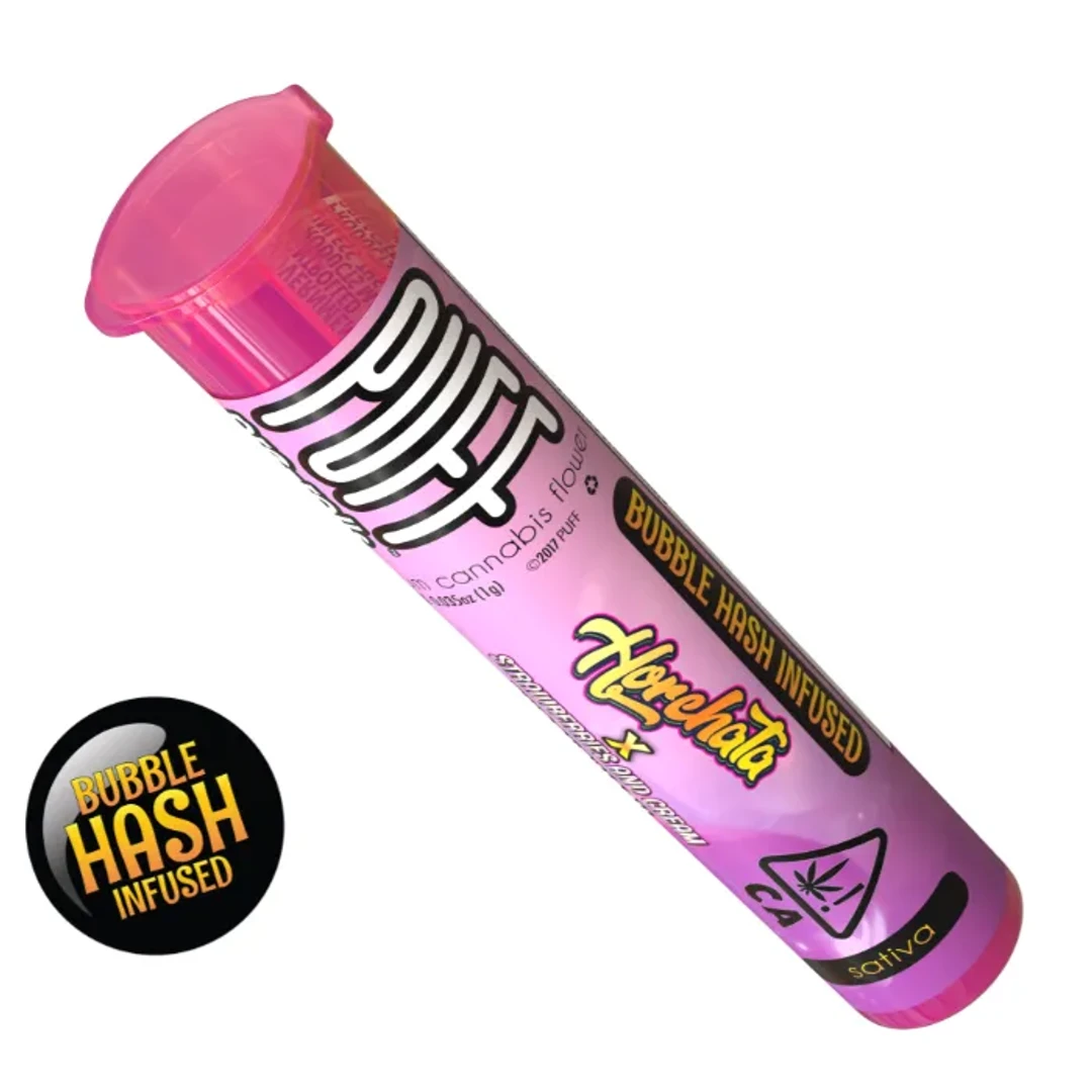 BUBBLE HASH PREROLL [1G] HORCHATA X STRAWBERRIES AND CREAM - 1 G product image