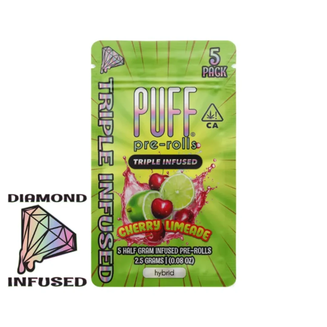 DIAMOND INFUSED PREROLL 5PK [2.5G] CHERRY LIMEADE - 2.5 G - 5 PACK product image