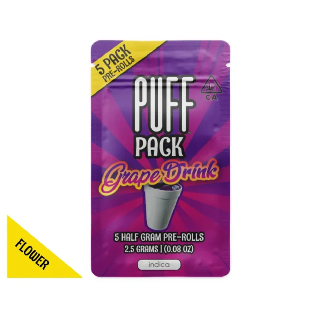 PREROLL 5PK [2.5G] GRAPE DRINK - 2.5 G - 5 PACK product image
