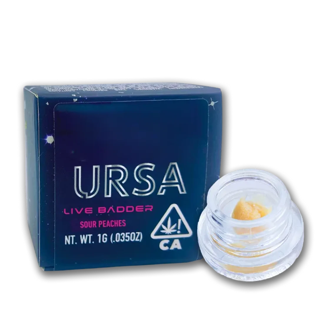 LIVE RESIN BADDER [1G] SOUR PEACHES - 1 G product image