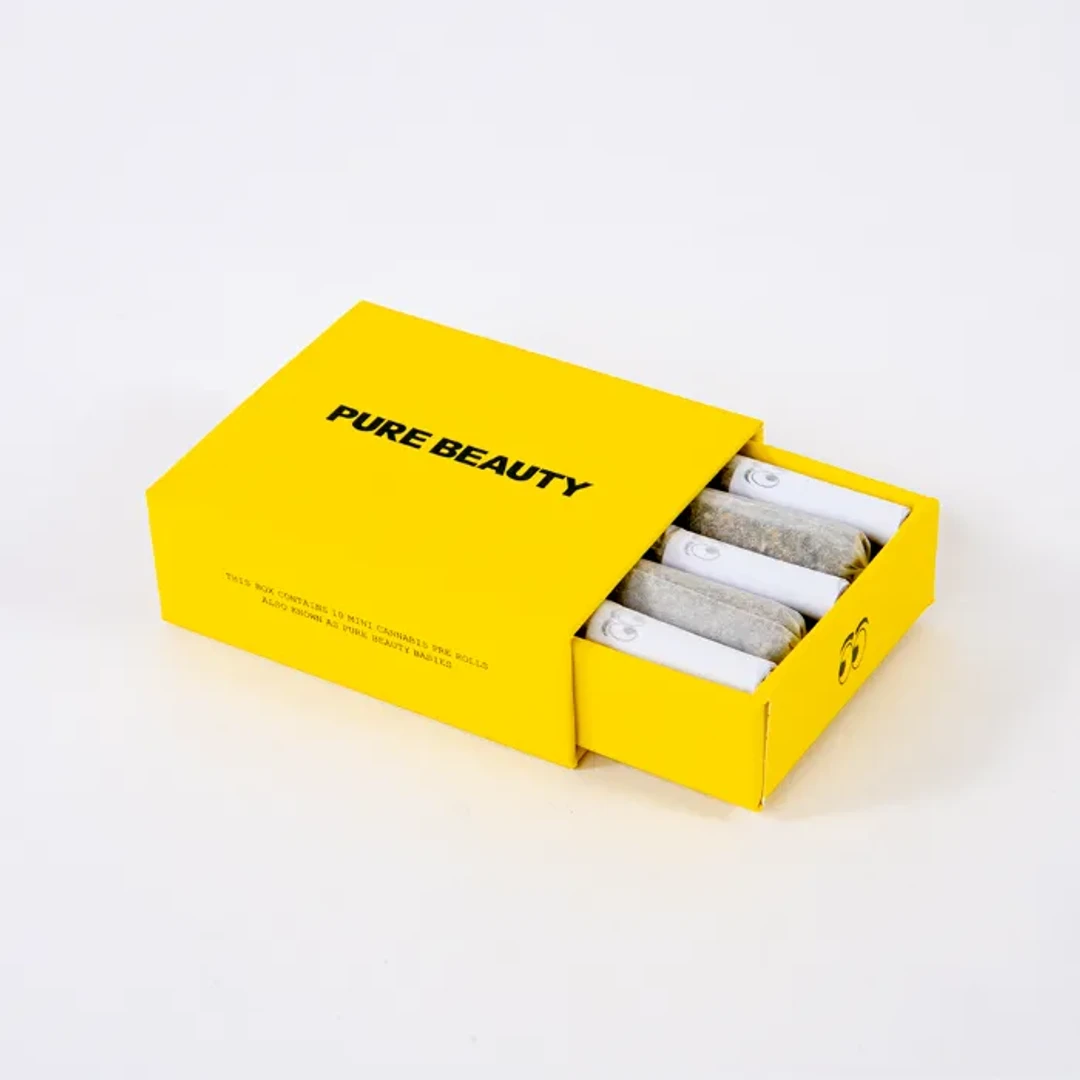 BABIES MINI PREROLL 10PK [3.5G] YELLOW BOX SATIVA product image