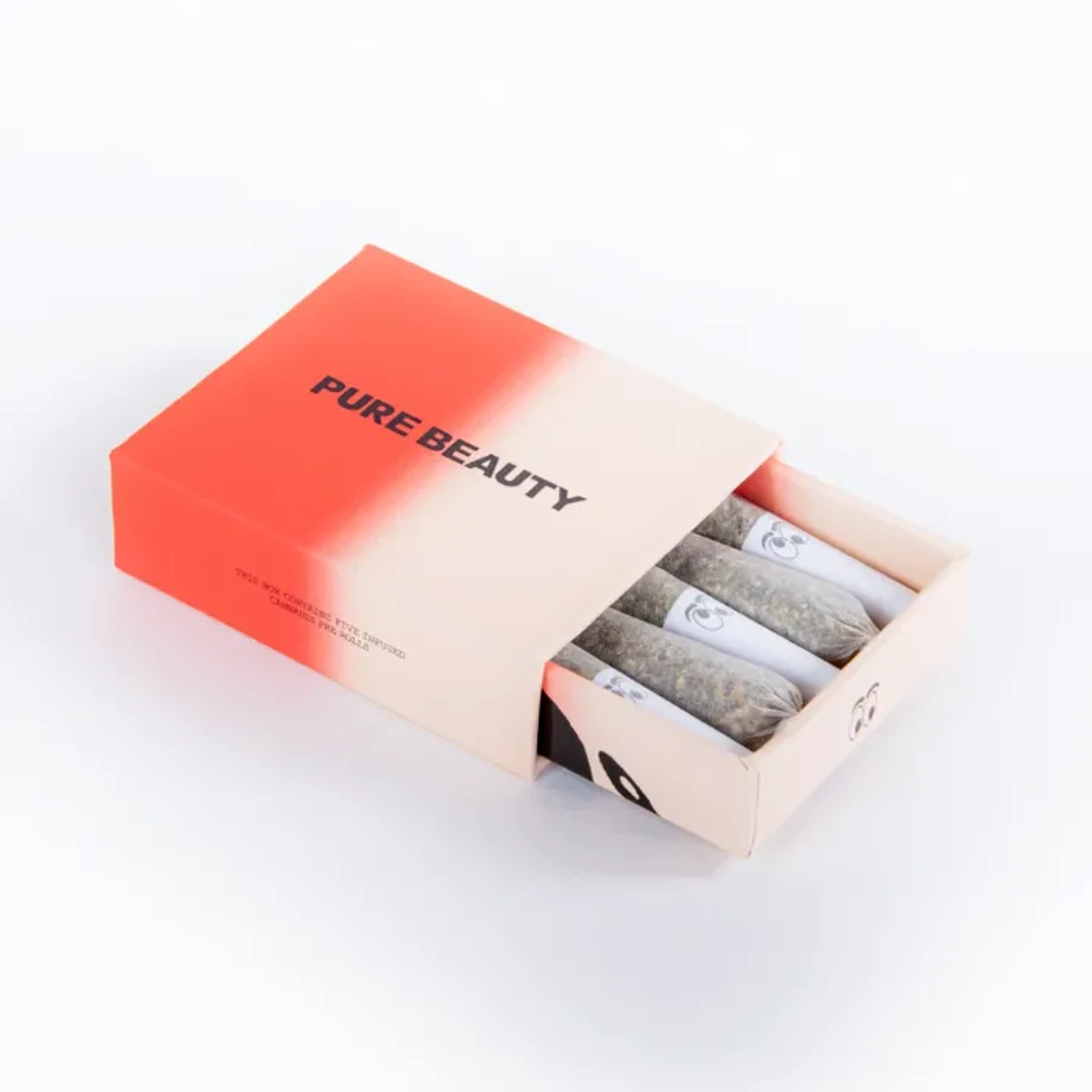 SOLVENTLESS INFUSED PREROLL 5PK [2G] PINK BOX INDICA product image
