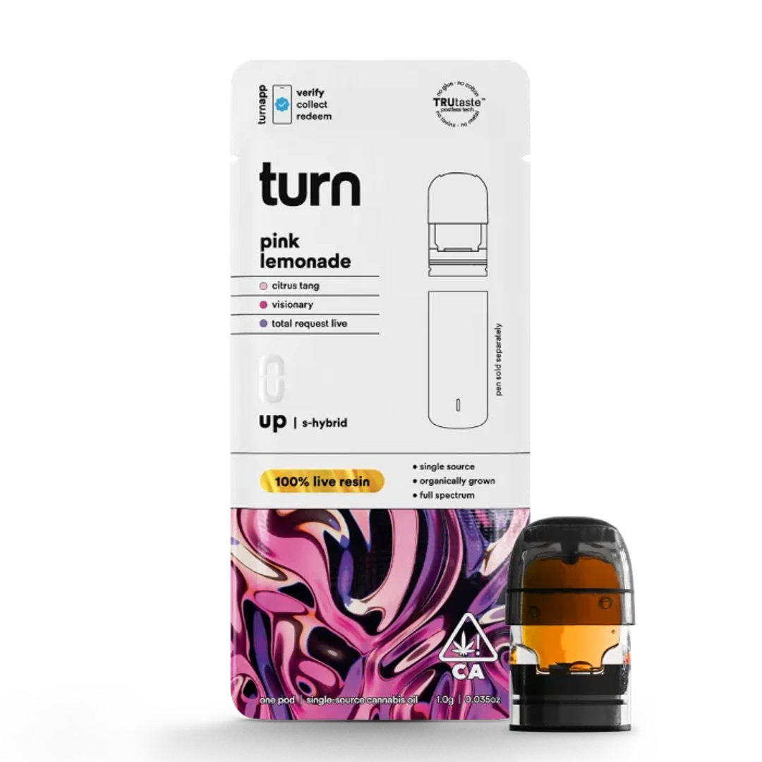 TURN UP LIVE RESIN POD [1G] PINK LEMONADE - 1 G