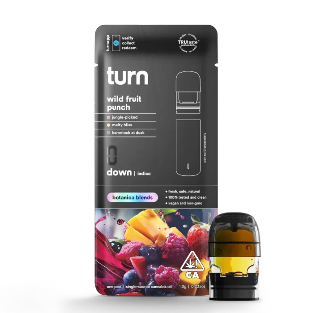 TURN DOWN BOTANICAL BLENDS POD [1G] WILD FRUIT PUNCH - 1 G product image