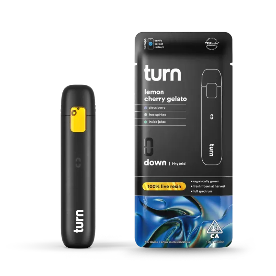 TURN DOWN LIVE RESIN POD [1G] LEMON CHERRY GELATO - 1 G product image