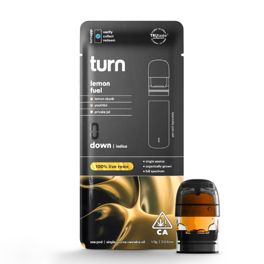 DOWN LIVE RESIN POD [1G] LEMON FUEL - 1 G