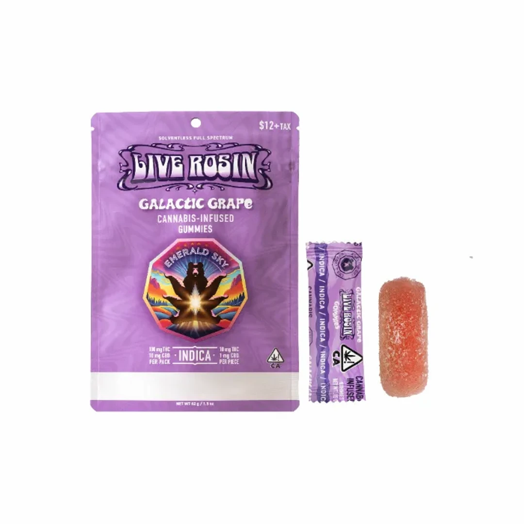 LIVE ROSIN GUMMIES 10PK [100MG] WATERMELON WONDER - 100 MG - 10 PACK product image
