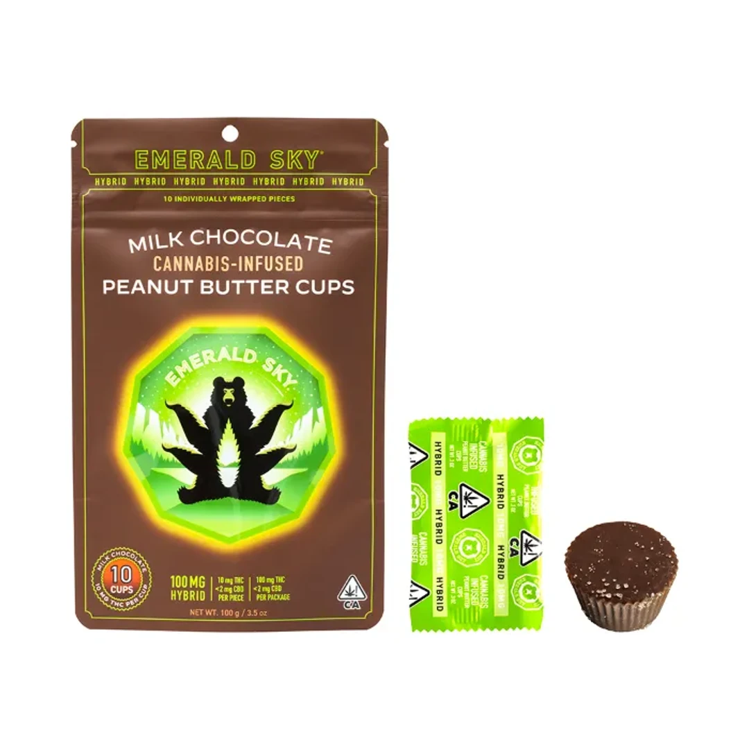 PEANUT BUTTER CUPS 10PK [100MG] HYBRID product image