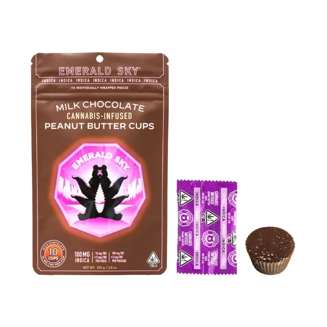 PEANUT BUTTER CUPS 10PK [100MG] INDICA product image