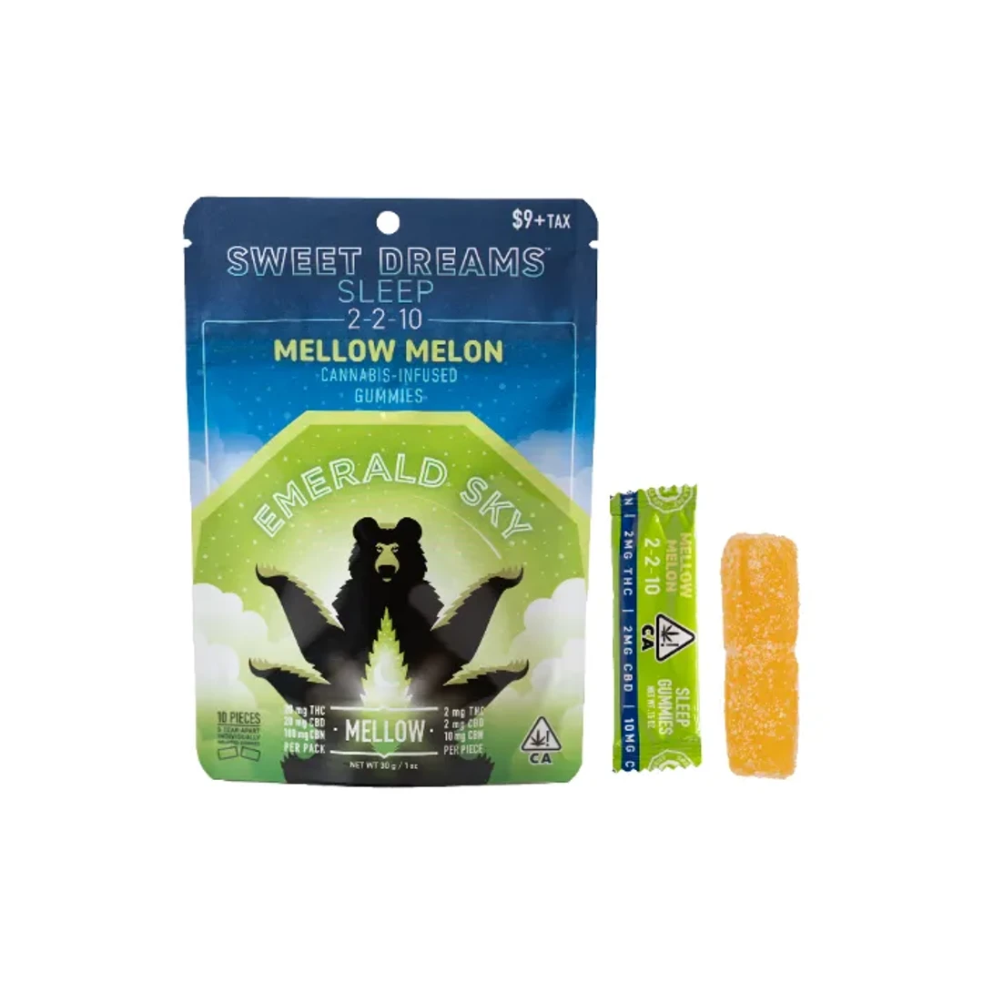 SWEET DREAMS GUMMIES 5PK [20MG] 2:2:10 THC:CBD:CBN MELLOW MELON - 20 MG - 5 PACK product image
