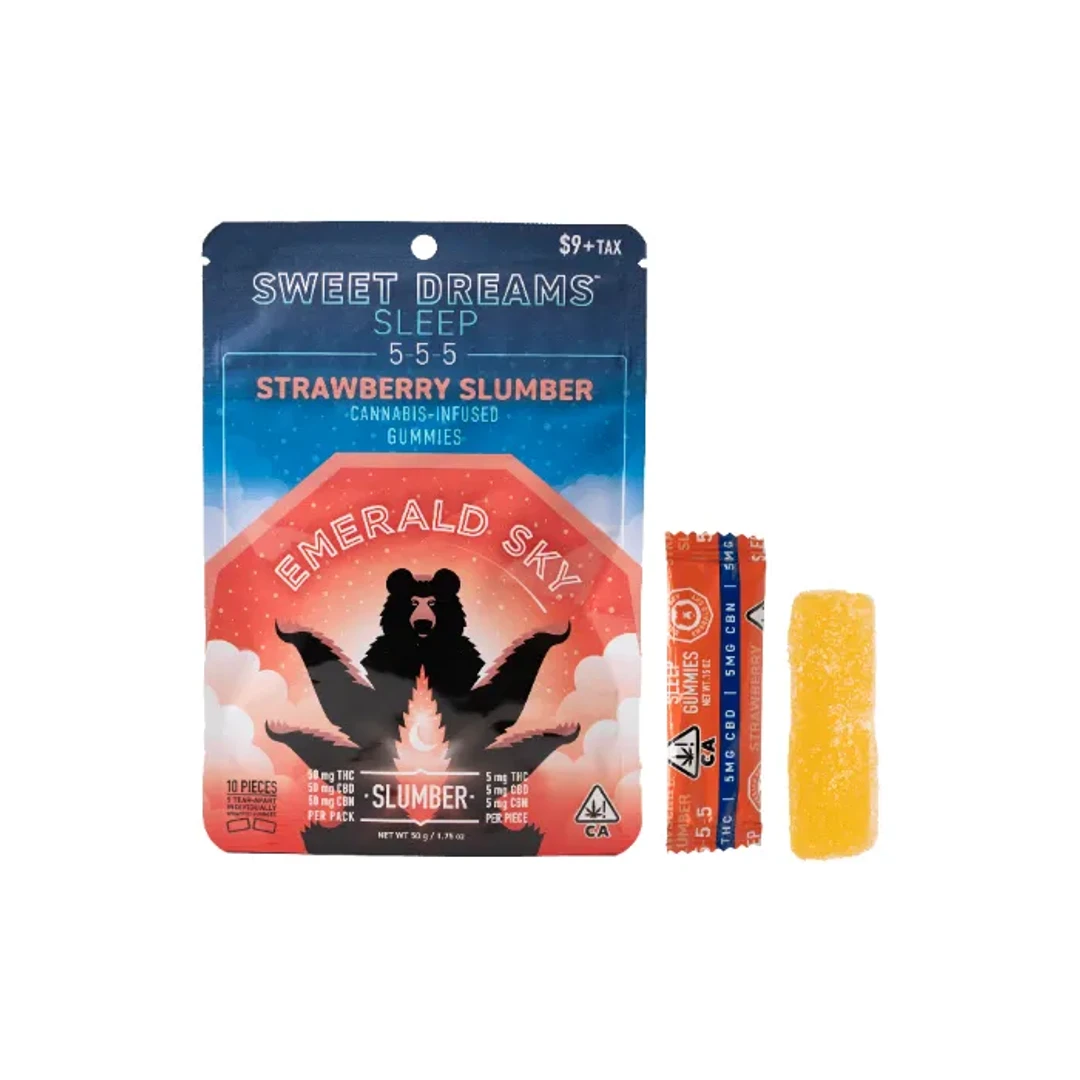 SWEET DREAMS GUMMIES 5PK [50MG] 5:5:5 THC:CBD:CBN STRAWBERRY SLUMBER - 50 MG - 5 PACK product image