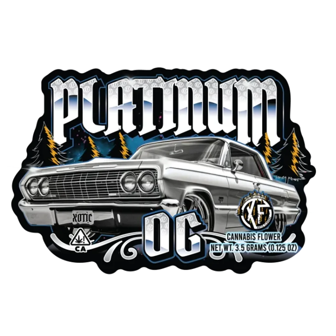 FLOWER [3.5G] PLATINUM OG - 3.5 G