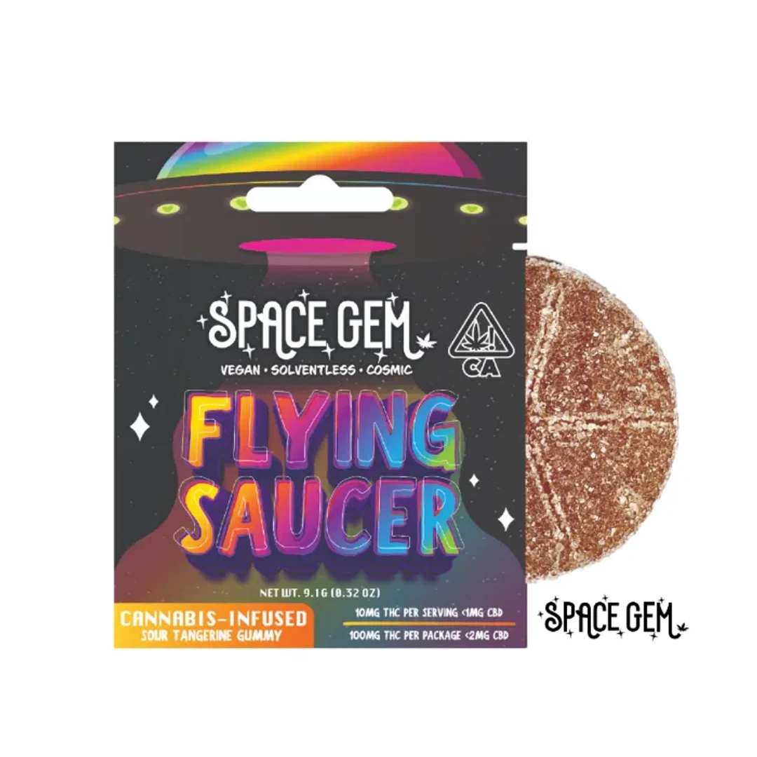 SOUR TANGERINE FLYING SAUCER 100MG - 100 mg