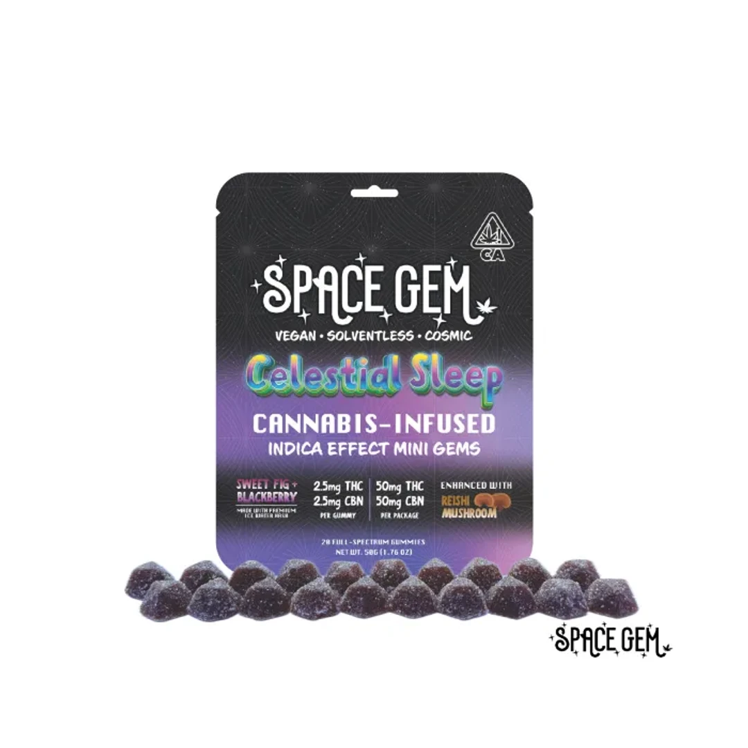 INDICA EFFECT 1:1 THC:CBN MINI GEMS 20PK 50MG