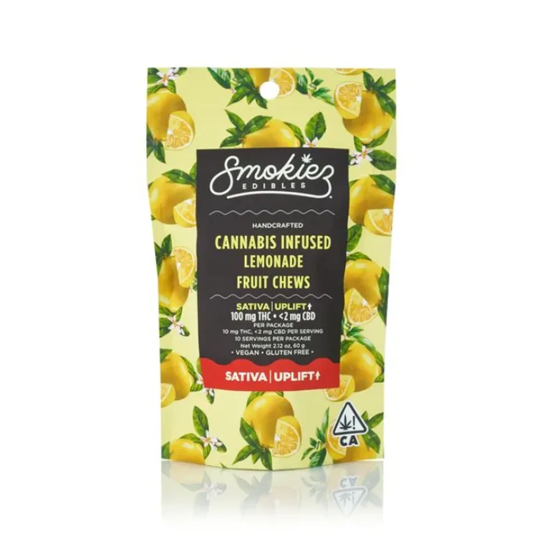 FRUIT CHEWS 10PK [100MG] SWEET LEMONADE - 100 MG - 10 PACK product image