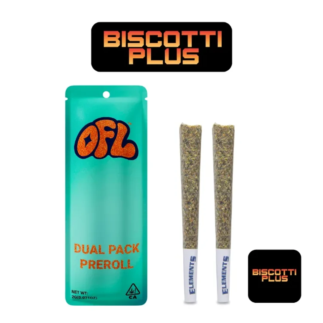PREROLL 2PK [2G] BISCOTTI PLUS product image