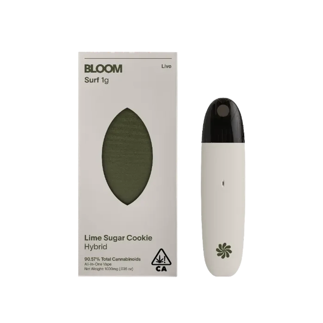 SURF LIVE RESIN READY TO USE VAPORIZER [1G] LIME SUGAR COOKIES - 1 G