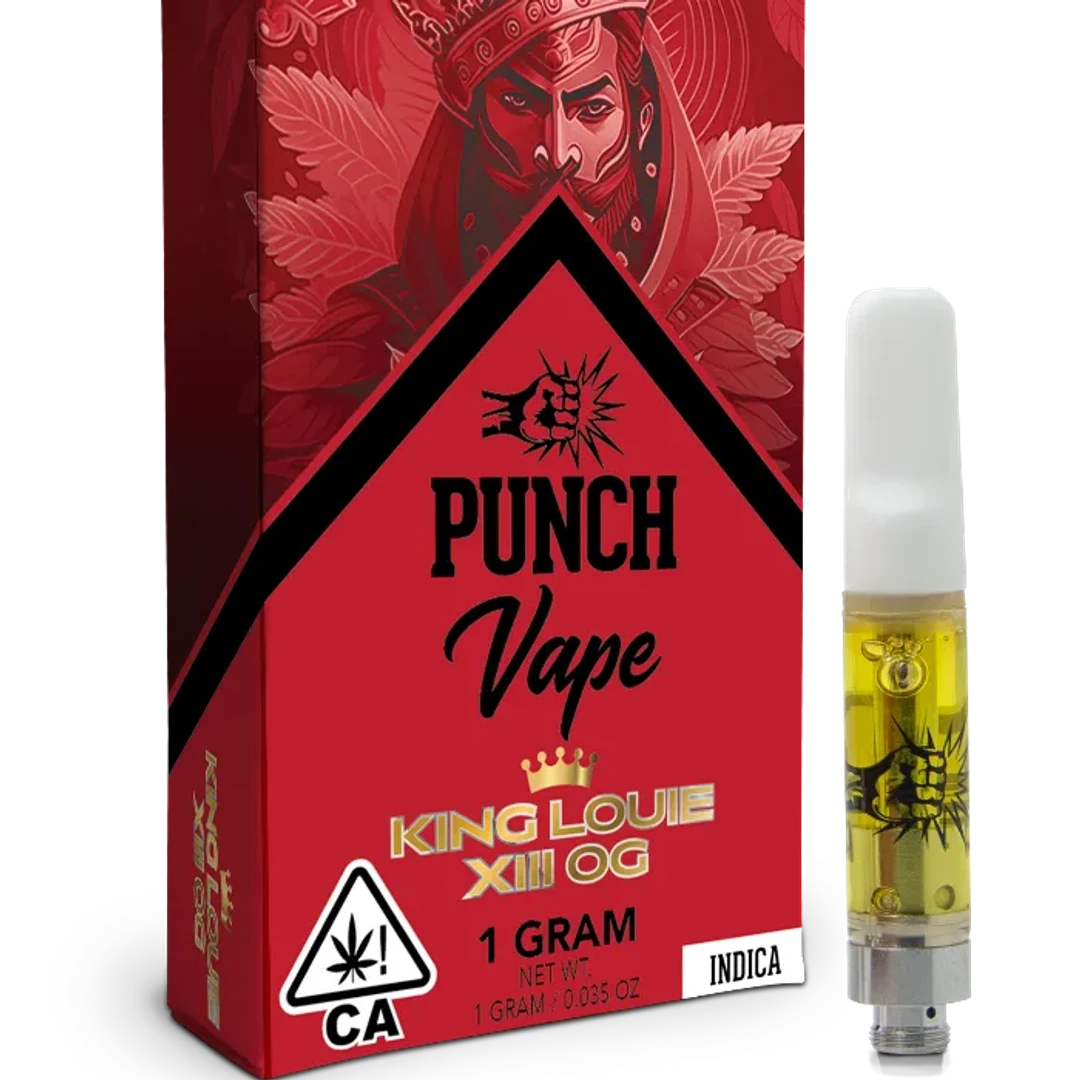 KING LOUIE XIII OG DISTILLATE CARTRIDGE 1000MG - 1000 mg