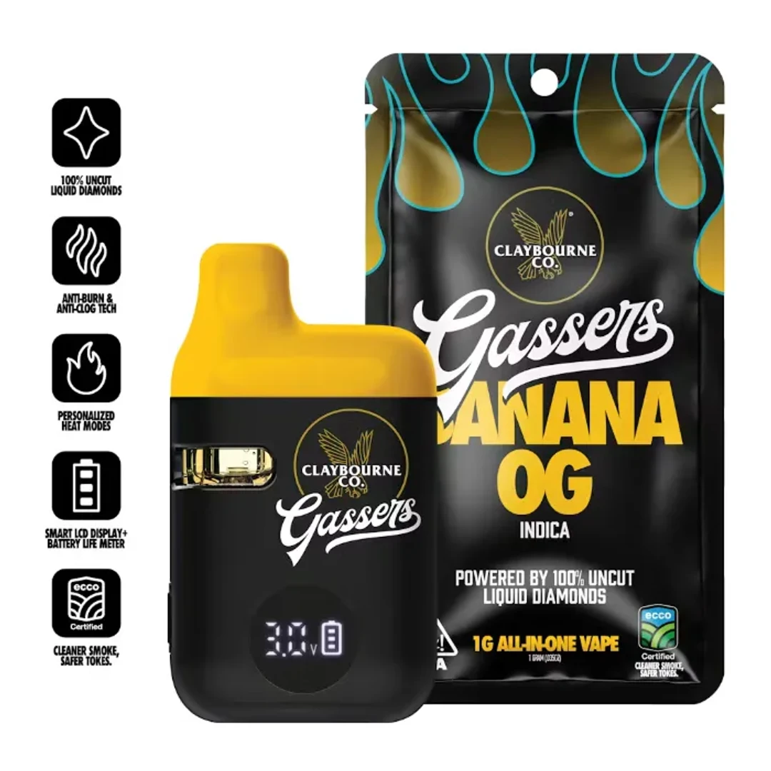 GASSERS READY TO USE VAPORIZER [1G] BANANA OG - 1 G product image