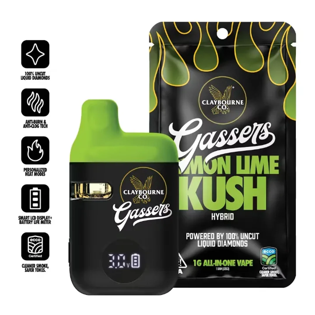 GASSERS READY TO USE VAPORIZER [1G] LEMON LIME KUSH - 1 G product image