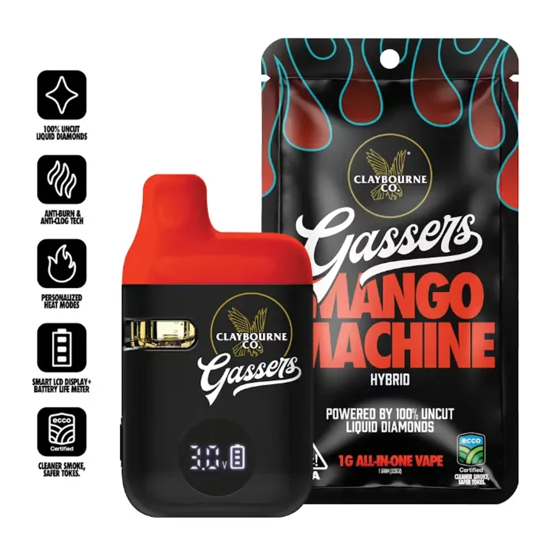 GASSERS READY TO USE VAPORIZER [1G] MANGO MACHINE - 1 G product image