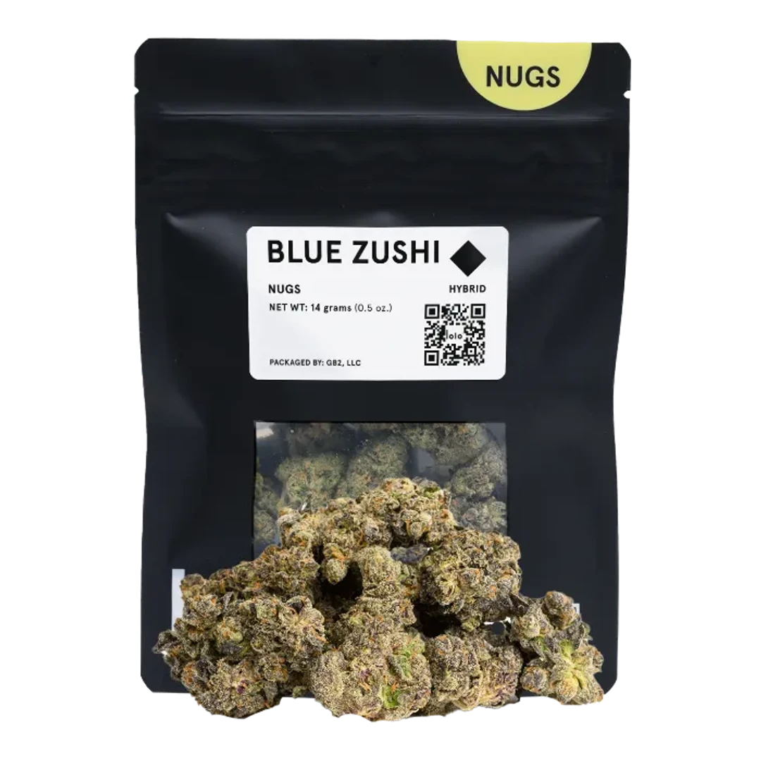 BLACK BAG FLOWER [14G] BLUE ZUSHI - 14 G product image