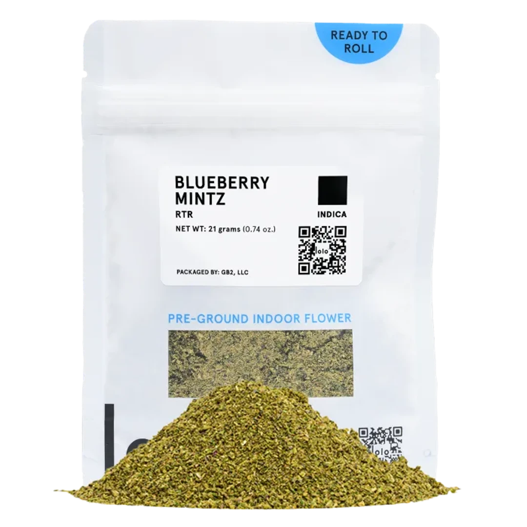 PREGROUND FLOWER [21G] BLUEBERRY MINTZ - 21 G