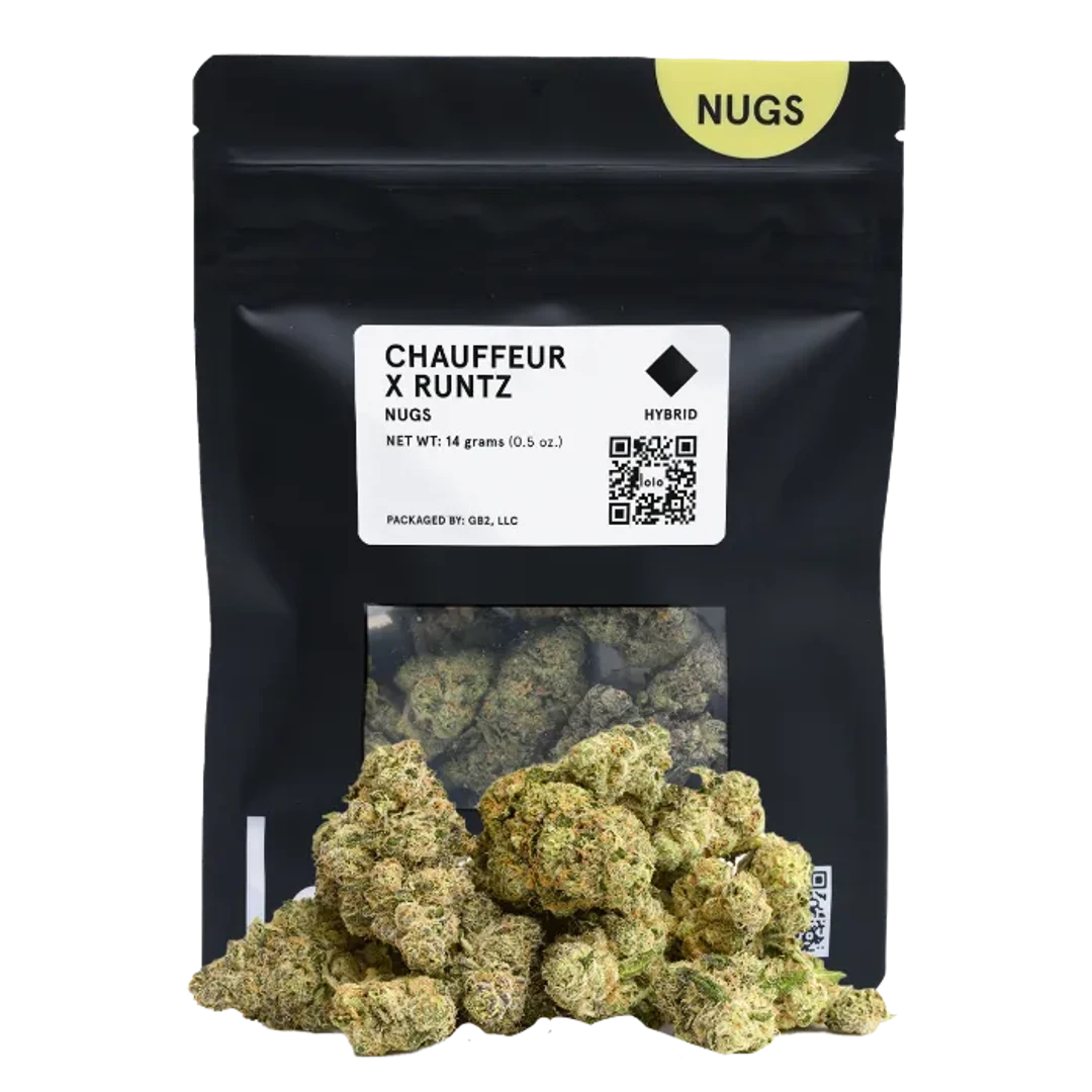 BLACK BAG FLOWER [14G] CHAUFFEUR X RUNTZ - 14 G product image