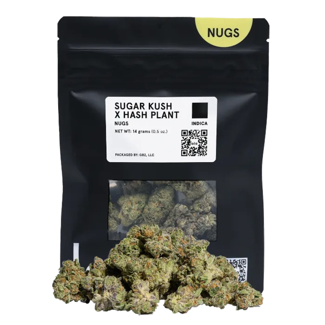 BLACK BAG FLOWER [14G] SUGAR KUSH X HASH PLANT - 14 G product image