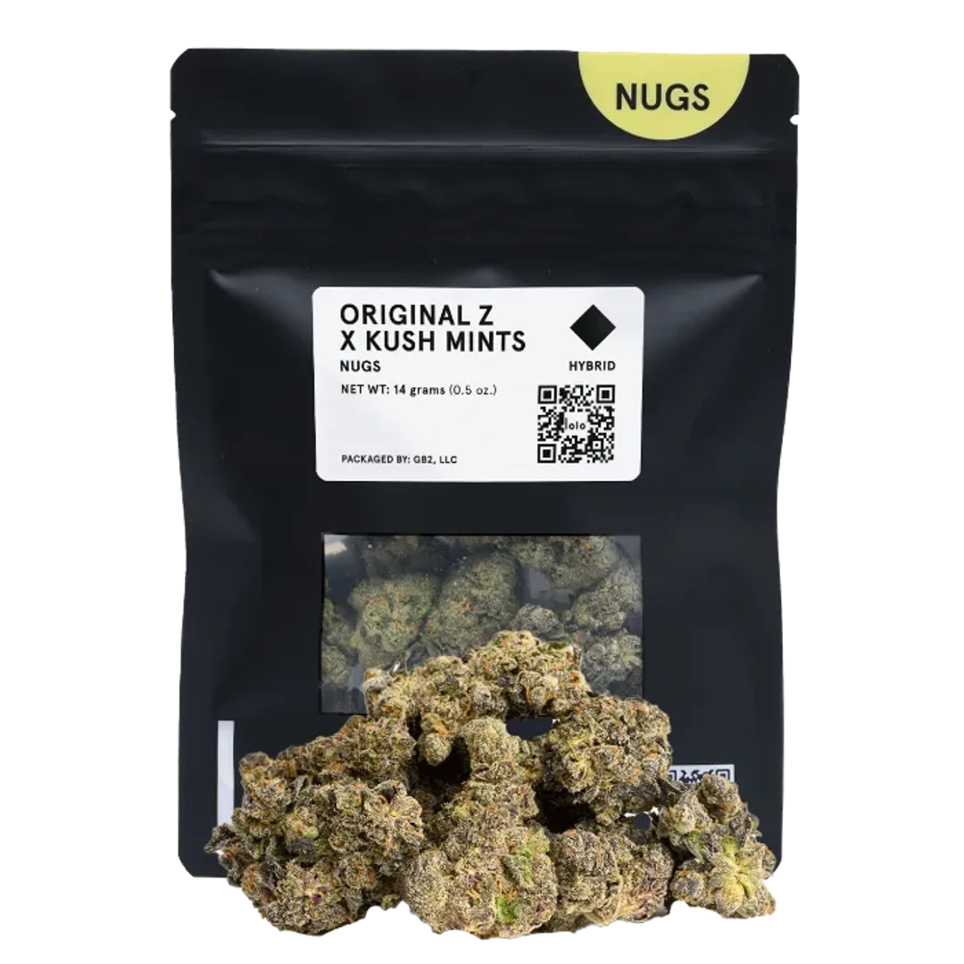 BLACK BAG FLOWER [14G] ORIGINAL Z X KUSH MINTS - 14 G product image