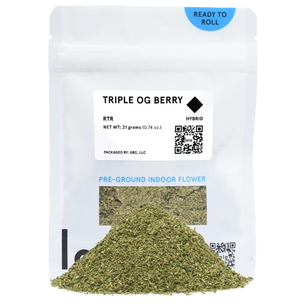 PREGROUND FLOWER [21G] TRIPLE OG BERRY - 21 G