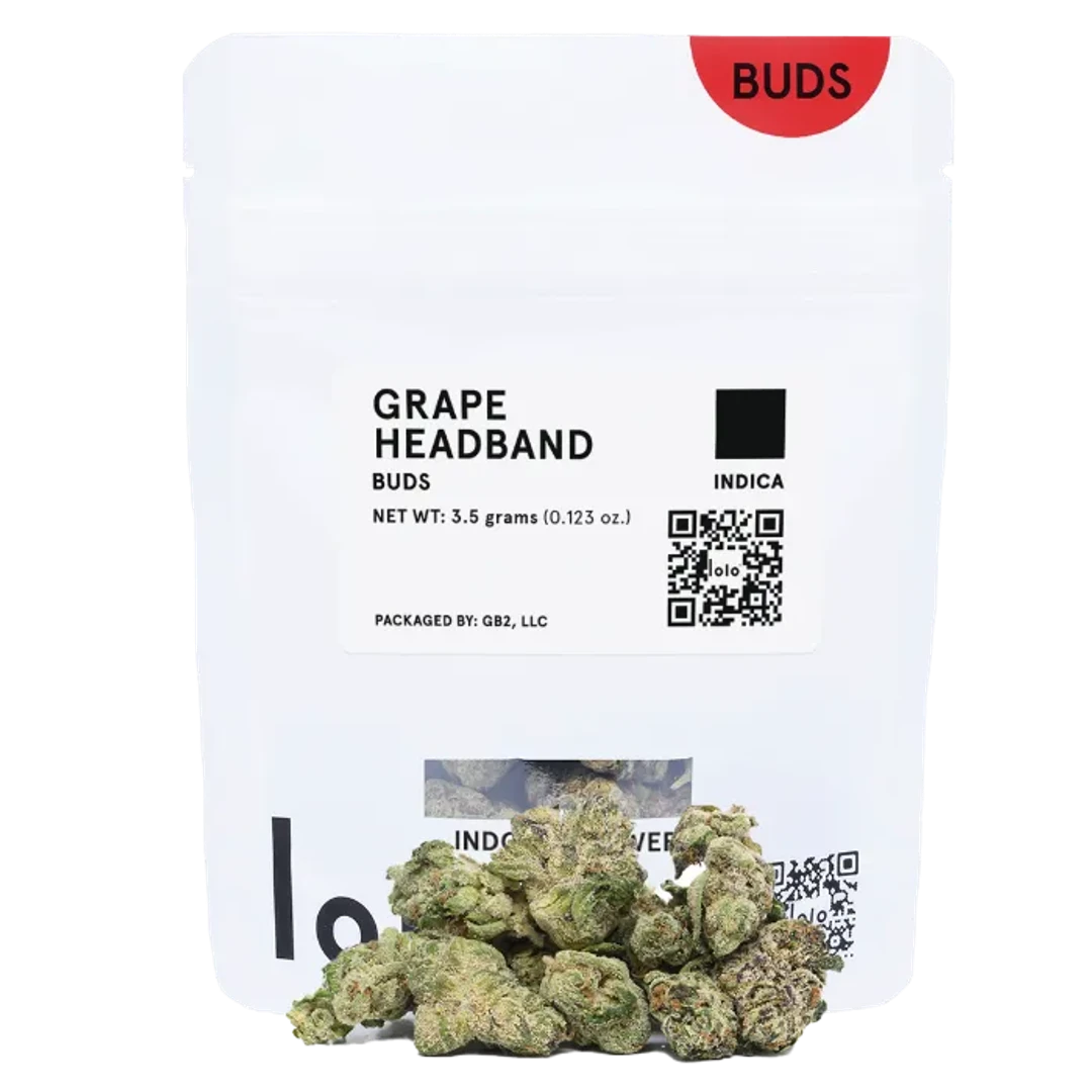 FLOWER [3.5G] GRAPE HEADBAND - 3.5 G product image