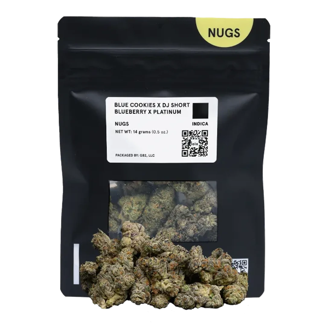 BLACK BAG FLOWER [14G] BLUE COOKIES X DJ SHORT BLUEBERRY X PLATINUM product image